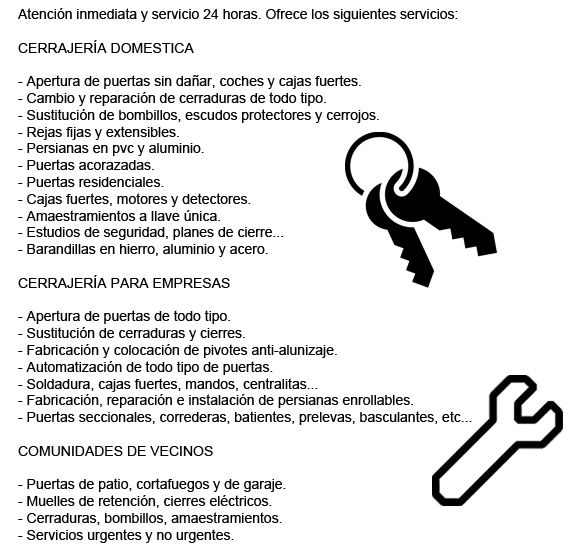 servicios baratos de cerrajería en silla